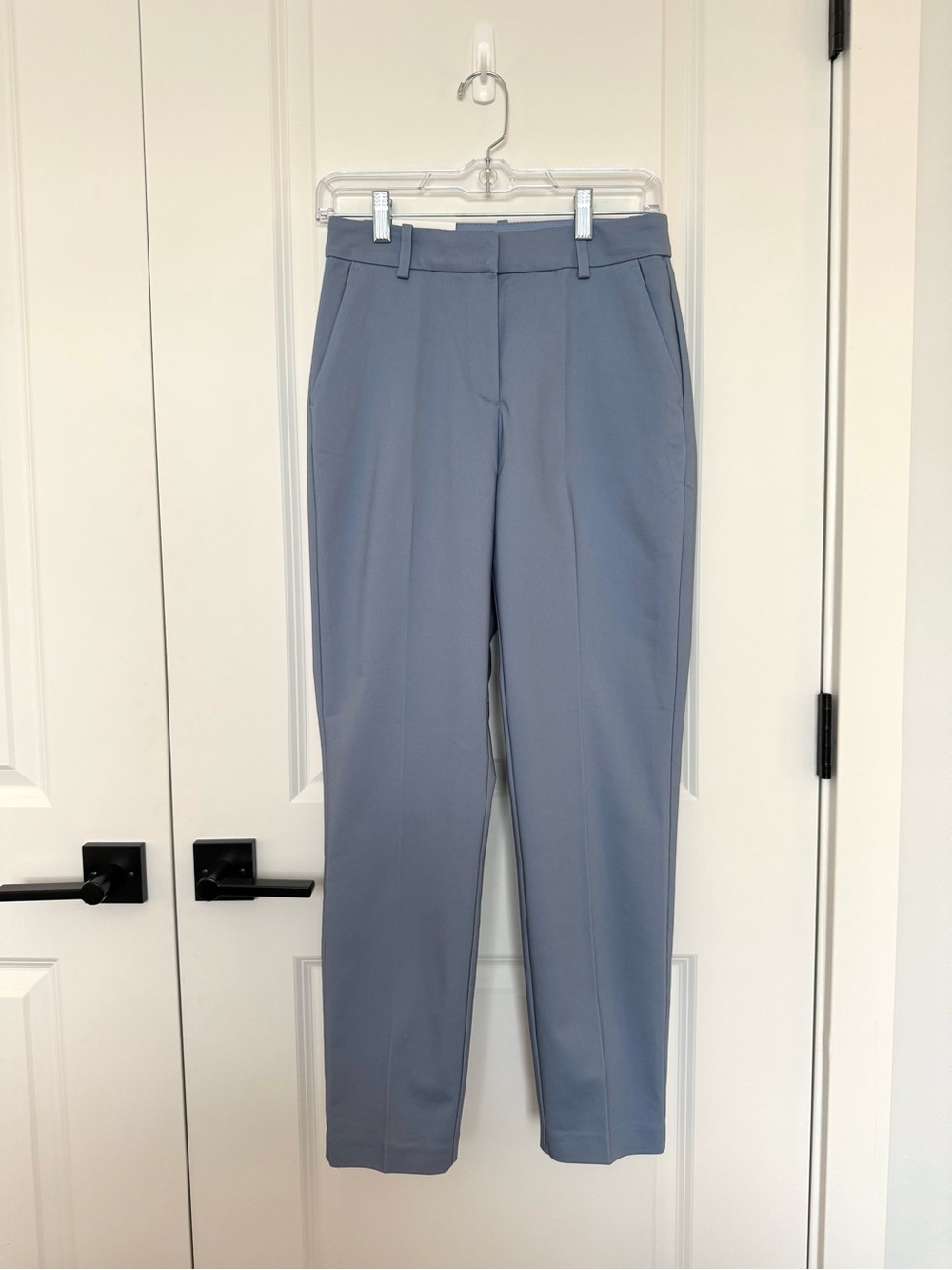 H&M Powdery Blue High Rise Trousers